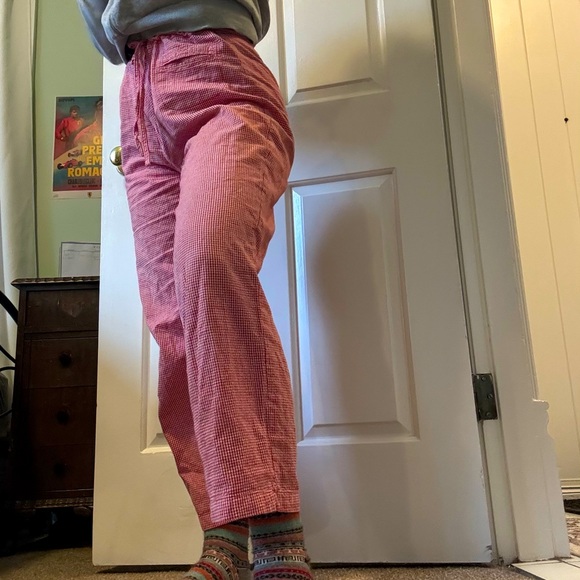 Mezzanotte checkered relaxed stylish pants - Picture 1 of 6